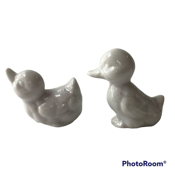 1960s Sculpture OMC Otagiri Mercantile Company White Duckling Vintage Japan Made - Picture 6 of 12